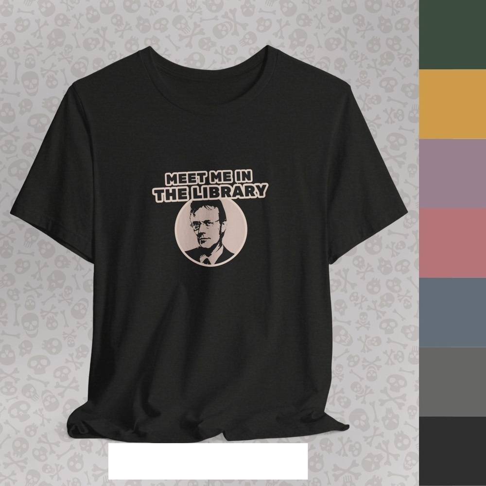Giles Buffy The Vampire Slayer Tee Black